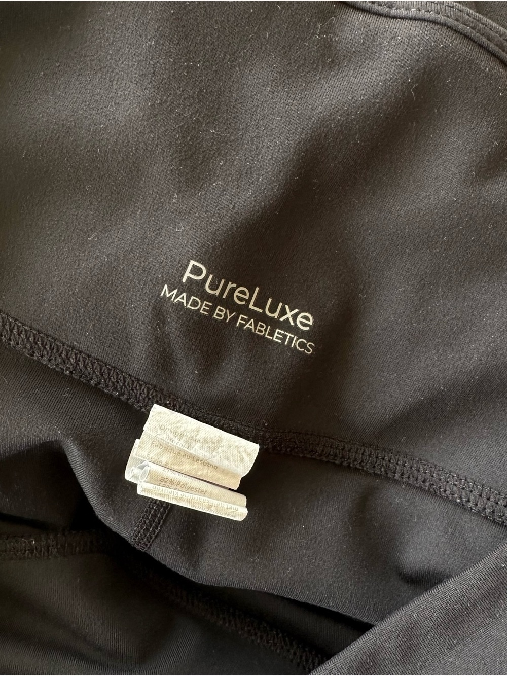 Fabletics Oasis PureLuxe High Waisted Crossover 7/8 Leggings - Picture 5 of 5